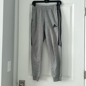 Adidas grey jogger sweatpants